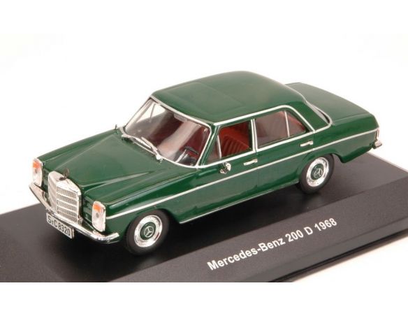 Solido SL4300600 MERCEDES 200 D 1968 GREEN 1:43 Modellino