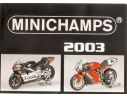 Minichamps PMCATPOST POSTER MOTO 2003 cm 80x60 Modellino