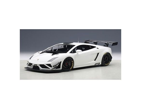 AUTOART AA81358 LAMBORGHINI GALLARDO GT3 FL2 2013 BIANCO 1:18 Modellino