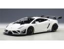 AUTOART AA81358 LAMBORGHINI GALLARDO GT3 FL2 2013 BIANCO 1:18 Modellino