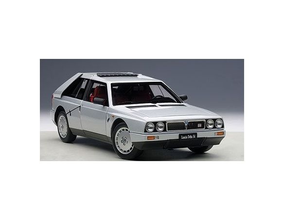 Auto Art / Gateway AA74772 LANCIA DELTA S4 STRADALE 1985 SILVER 1:18 Modellino