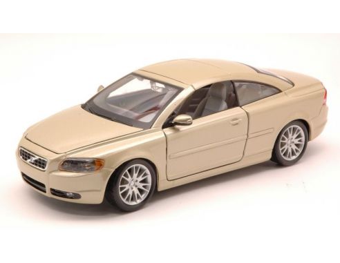 Bburago BU22100CH VOLVO C 70 COUPE' 2006 CHAMPAGNE 1:24 Modellino