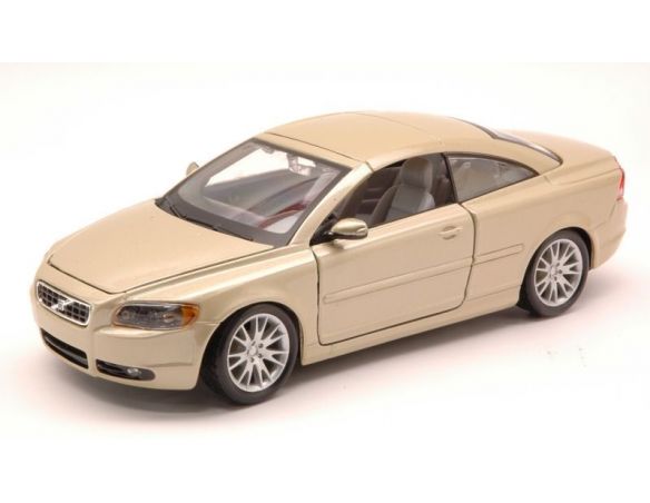 Bburago BU22100CH VOLVO C 70 COUPE' 2006 CHAMPAGNE 1:24 Modellino