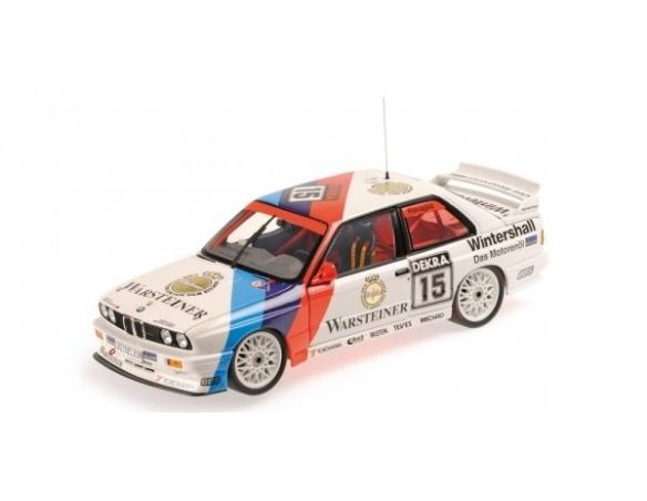 MINICHAMPS 180922015 BMW M3 M-TEAM SCHNITZER ROBERTO RAVAGLIA DTM 1992 Modellino