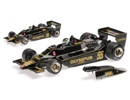 Minichamps PM100780055 LOTUS FORD 79 J.P.JARIER 1978 N.55 CANADIAN GP 1:18 Modellino