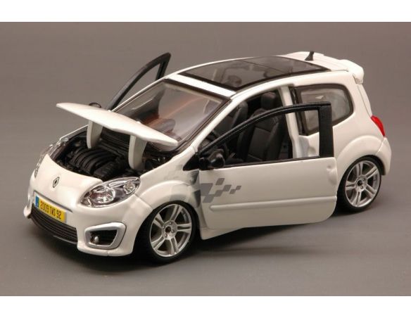 Bburago BU22112W RENAULT TWINGO RS 2008 WHITE 1:24 Modellino