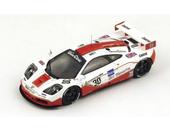 Spark Model S4405 MC LAREN F1 GTR N.30 4th LM 1996 NIELSEN-BSCHER-KOX 1:43 Modellino