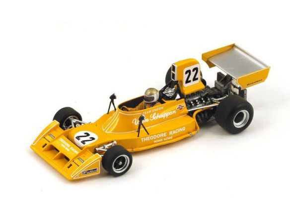 Spark Model S3955 ENSIGN N174 V.SCHUPPAN 1974 N.22 15th BELGIUM GP 1:43 Modellino