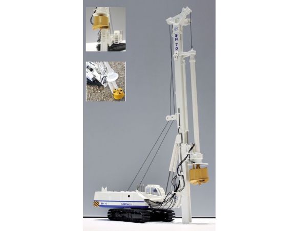 Spark Model SOILSR70 PERFORATRICE DRILLING & FOUNDATIONS SOILMEC SR-70 1:50 Modellino
