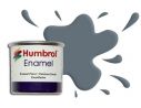 Humbrol Enamel N. 125/a1376 Dark Grey - Satin 14ml Modellismo