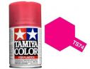 Tamiya Bomboletta TS74 CLEAR RED 100ml Spray Color per plastica