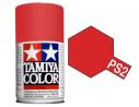 Tamiya Bomboletta PS2 RED 100ml Spray Color per policarbonato