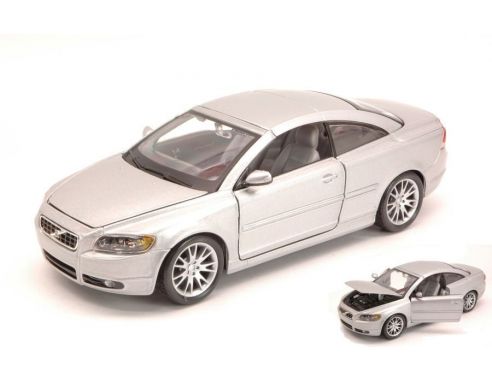 Bburago BU22100S VOLVO C 70 COUPE' 2006 SILVER 1:24 Modellino