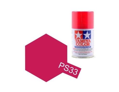 Tamiya Bomboletta PS33 CHERRY RED Spray Color per policarbonato