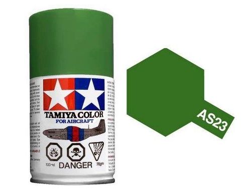 Tamiya Bomboletta AS23 LIGHT GREEN LUFTWAFFE Spray Color Per Aircraft