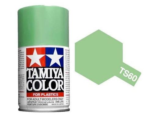 Tamiya Bomboletta TS60 PEARL GREEN Spray Color Per Plastica