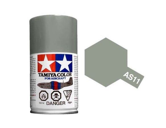 Tamiya Bomboletta AS11 Medium Sea Grey Raf Spray Color Per Aircraft