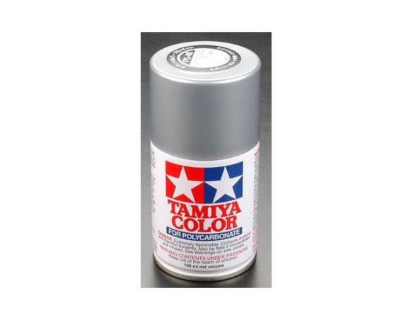 Tamiya Bomboletta PS48 SEMI GLOSS SILVER ANODIZED Color Per Policarbonato