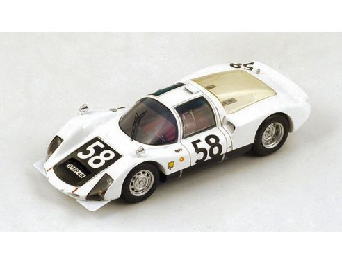 Spark Model S4491 PORSCHE 906 N.58 7th LM 1966 G.KASS-R.STOMMELEN 1:43 Modellino
