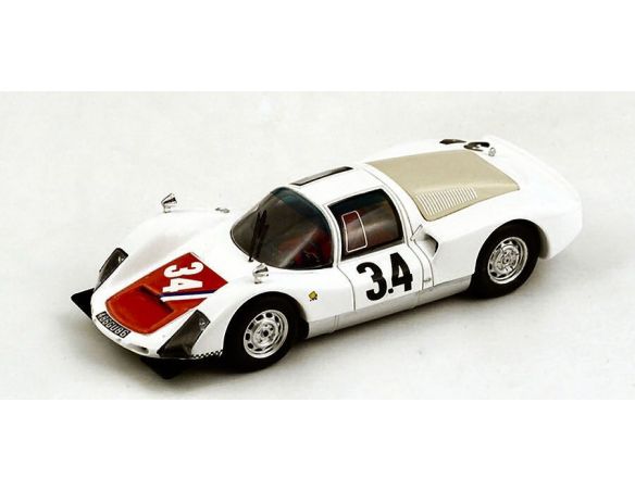 Spark Model S4490 PORSCHE 906 N.34 ACCIDENT LM 1966 R.BUCHET-G.KOCH 1:43 Modellino