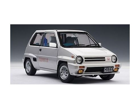 Auto Art / Gateway AA73281 HONDA CITY TURBO II C/MOTOCOMPO GIALLO 1:18 Modellino