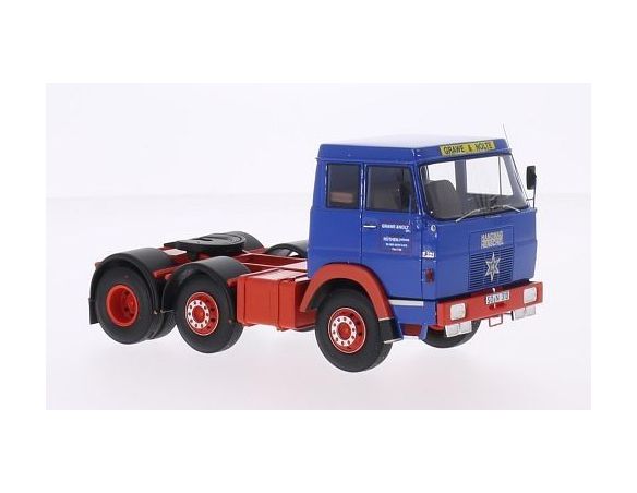 Neo Scale Models NEO45310 HANOMAG HENSCHEL F201 BLUE/RED 1:43 Modellino