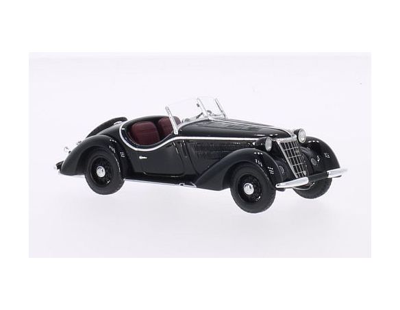 Neo Scale Models NEO43230 WANDERER W25K ROADSTER 1936 BLACK 1:43 Modellino