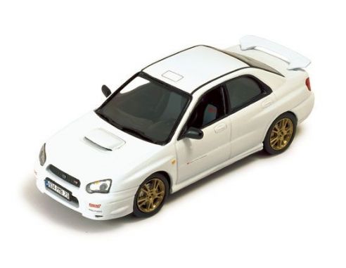 Ixo model MOC031 SUBARU IMPREZA WRX STI'03 WHITE 1:43 Modellino