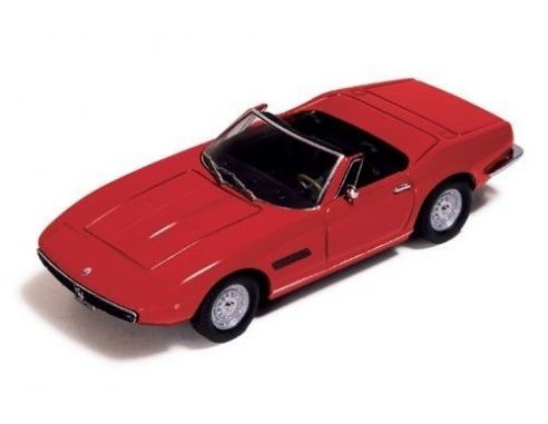 Ixo model CLC052 MASERATI GHIBLI SPYDER 1970 RED 1:43 Modellino