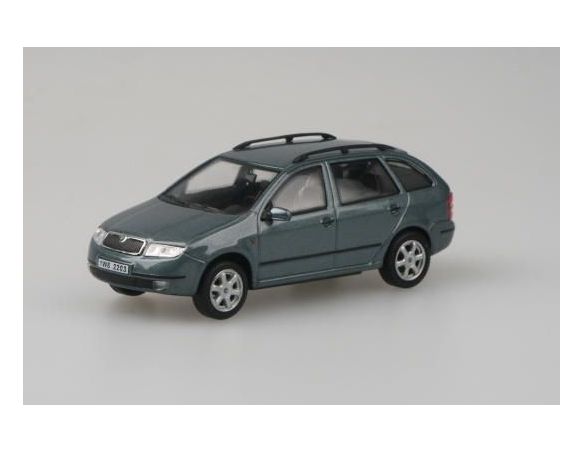 Abrex AB004C SKODA FABIA COMBI 2000 GREY GRAPHITE 1:43 Modellino