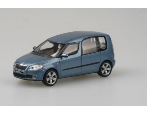 Abrex AB007CE SKODA ROOMSTER 2008 SATIN GREY METALLIC 1:43 Modellino