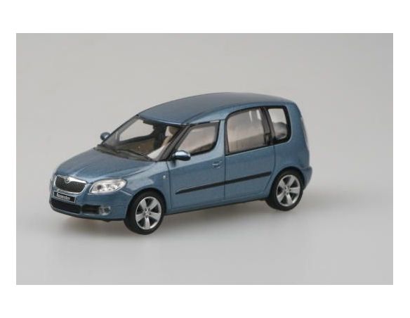 Abrex AB007CE SKODA ROOMSTER 2008 SATIN GREY METALLIC 1:43 Modellino