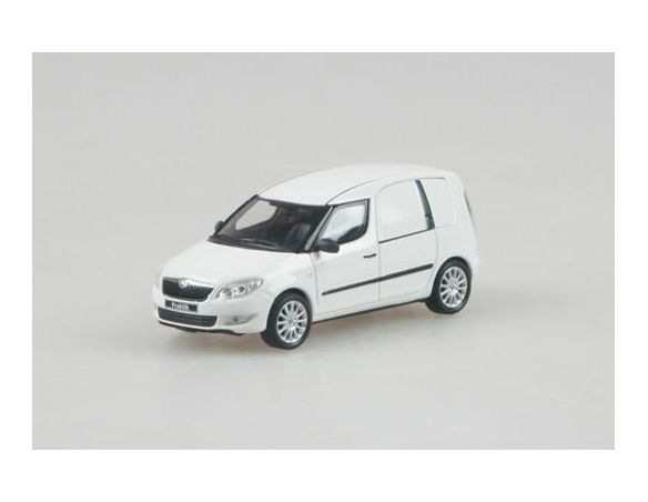 Abrex AB006E SKODA PRAKTIK 2008 WHITE CANDY 1:43 Modellino