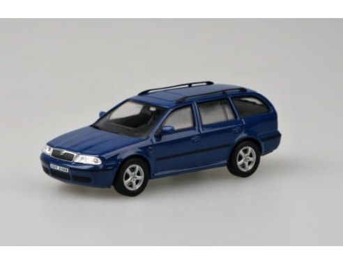 Abrex AB005L SKODA OCTAVIA TOUR COMBI 2000 BLUE DYNAMIC 1:43 Modellino