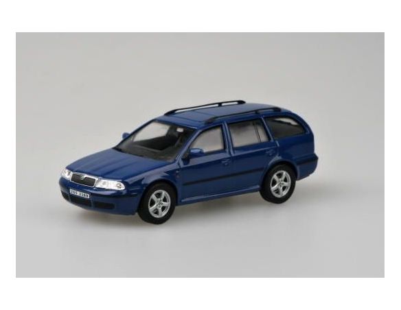 Abrex AB005L SKODA OCTAVIA TOUR COMBI 2000 BLUE DYNAMIC 1:43 Modellino