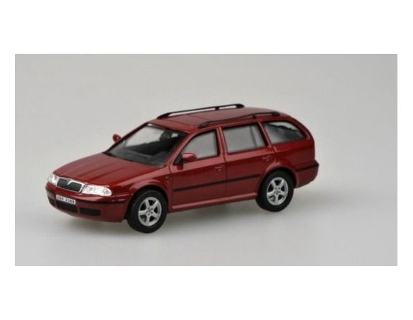 Abrex AB005J SKODA OCTAVIA TOUR COMBI 2000 RED FLAMENCO METALLIC 1:43 Modellino