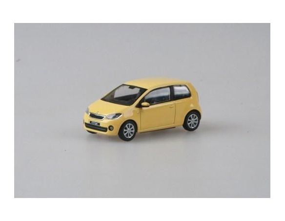 Abrex AB021GR SKODA CITIGO 1999 3 DOORS SUNFLOWER YELLOW 1:43 Modellino