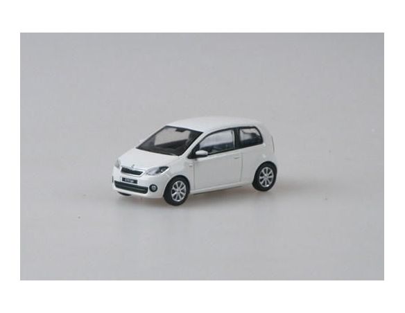 Abrex AB021E SKODA CITIGO 1999 3 DOORS WHITE CANDY 1:43 Modellino