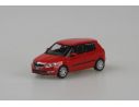 Abrex AB016B SKODA FABIA II FACELIFT 2010 RED CORRIDA 1:43 Modellino