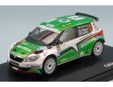 Abrex AB604D SKODA FABIA S2000 N.2 RALLY YALTA 2011 J.HANNINEN-M.MARKKULA 1:43 Modellino