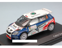 Abrex AB603TG SKODA FABIA S2000 N.4 WINNER VALASSKA RALLY 2010 J.VALOUSEK-Z.HRUZA 1:43 Modellino