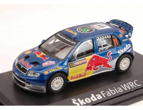 Abrex AB601TB SKODA FABIA EVO N.11 11th R.TURKEY 2006 H.ROVANPERA-R.PIETILAINEN 1:43 Modellino