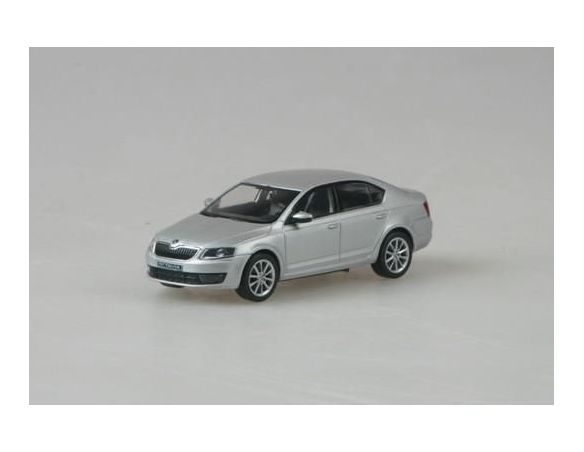 Abrex AB026AB SKODA OCTAVIA III 2013 SILVER BRILLANT METALLIC 1:43 Modellino