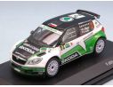 Abrex AB604W SKODA FABIA S2000 N.2 3rd IRELAND RALLY 2012 J.KOPECKY-P.DRESLER 1:43 Modellino