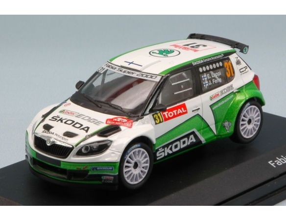 Abrex AB604U SKODA FABIA S2000 N.31 RETIRED MONTE CARLO 2013 E.LAPPI-J.FERM 1:43 Modellino