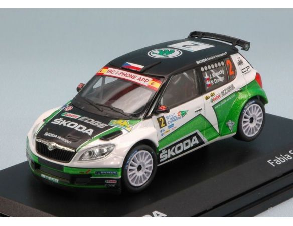 Abrex AB604TQ SKODA FABIA S2000 N.2 WINNER CORTE INGLES 2013 J.KOPECKY-P.DRESLER 1:43 Modellino