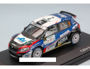 Abrex AB604N SKODA FABIA S2000 N.2 2nd RALLY HUSTOPECE 2011 R.KRESTA-P.GROSS 1:43 Modellino