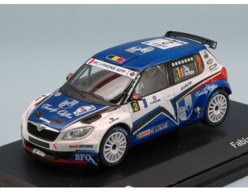 Abrex AB604L SKODA FABIA S2000 N.2 3rd TOUR DE CORSE 2011 F.LOIX-F.MICLOTTE 1:43 Modellino