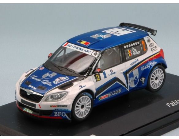 Abrex AB604L SKODA FABIA S2000 N.2 3rd TOUR DE CORSE 2011 F.LOIX-F.MICLOTTE 1:43 Modellino