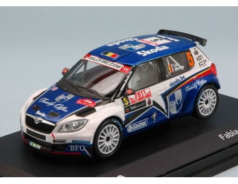 Abrex AB604H SKODA FABIA S2000 N.5 2nd MONTE CARLO 2011 F.LOIX-F.MICLOTTE 1:43 Modellino